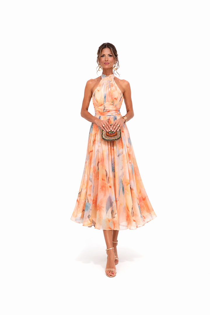 BRUNA | ABITO CON SCOLLO ALL'AMERICANA