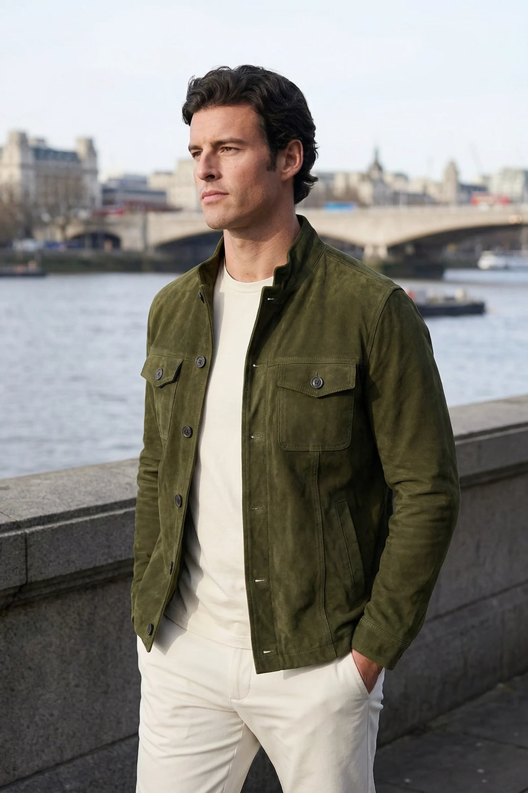 EDOARDO | GIACCA IN CAMOSCIO