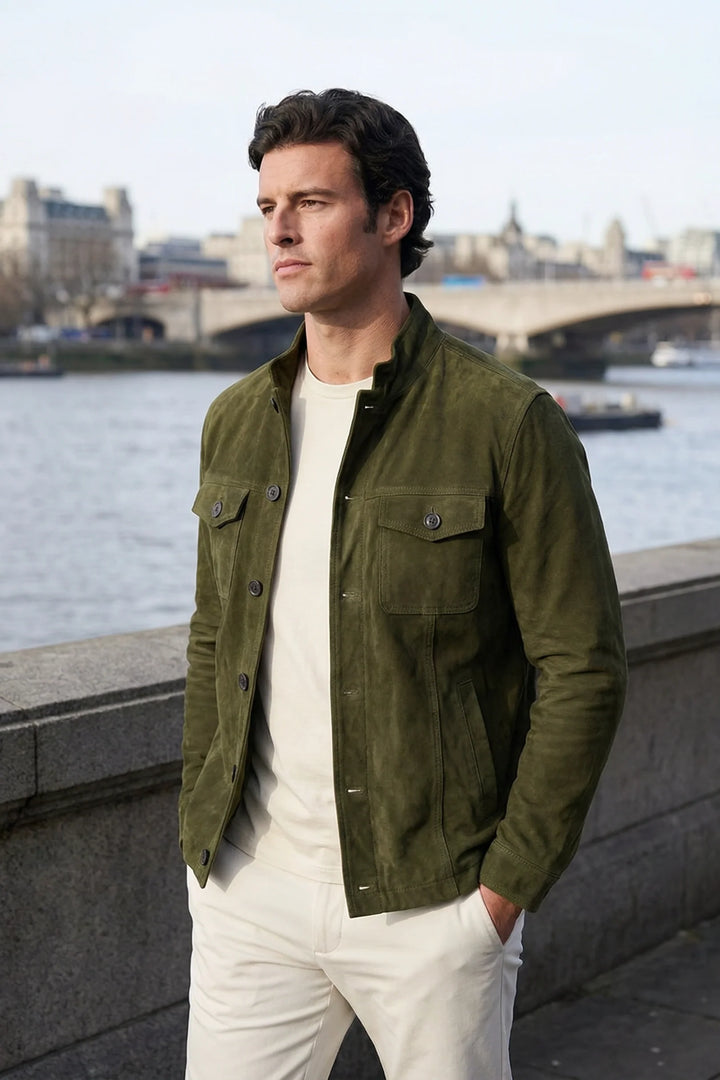 EDOARDO | GIACCA IN CAMOSCIO