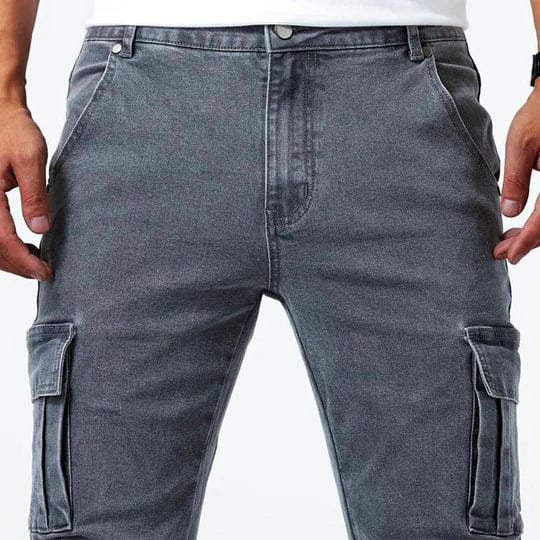 EMILIANO | JEANS CARGO STRETCH