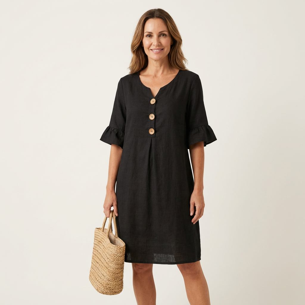 ROMOLA | ABITO CASUAL IN CONTONE E LINO