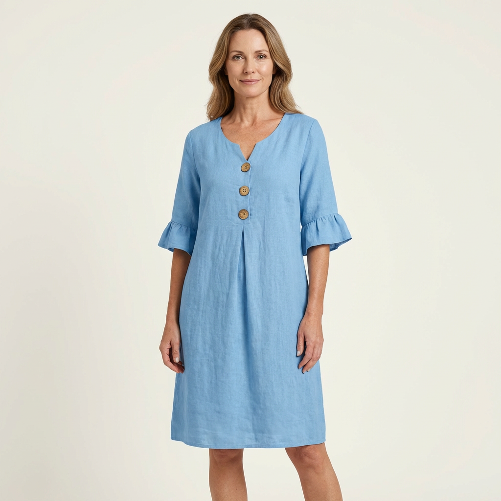 ROMOLA | ABITO CASUAL IN CONTONE E LINO