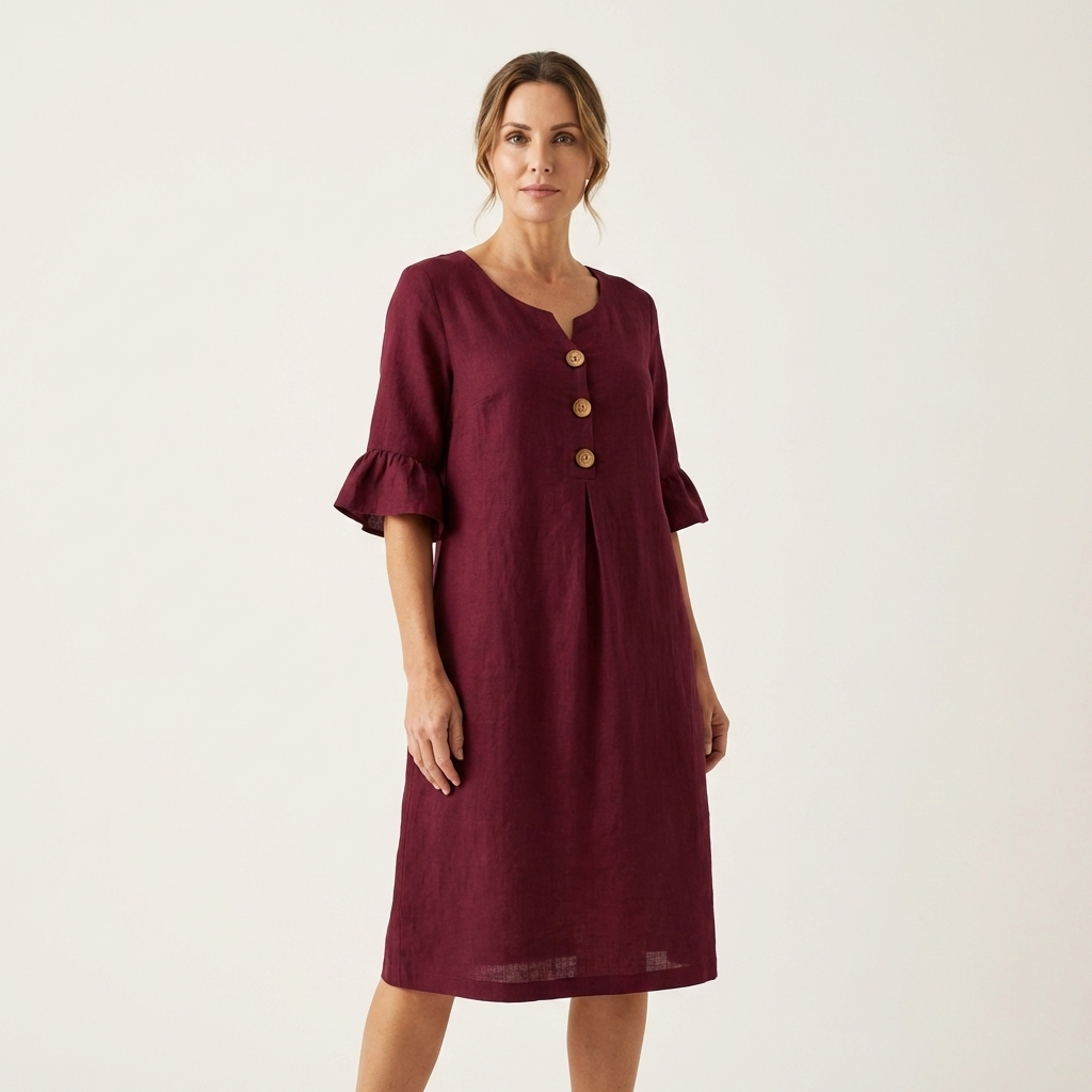 ROMOLA | ABITO CASUAL IN CONTONE E LINO