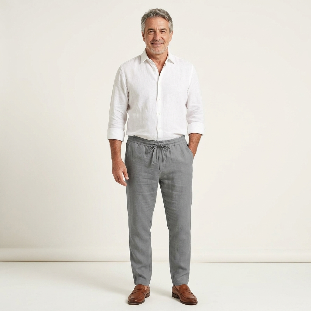 ROMEO | PANTALONI DI LINO