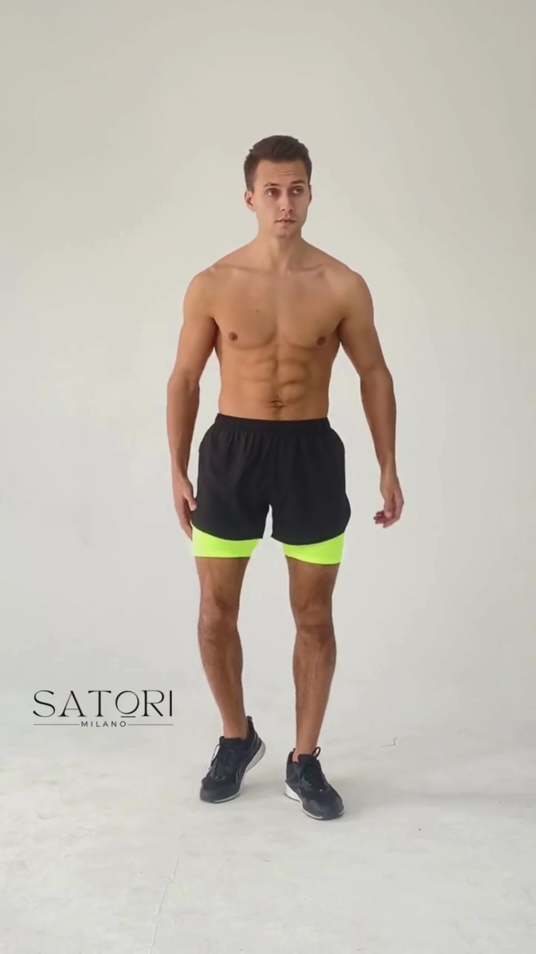 ROMOLO | PANTALONCINI DA PALESTRA 2 IN 1 AD ASCIUGATURA RAPIDA
